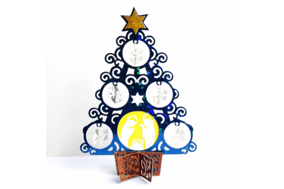 3D SVG Christmas Decor for Branding