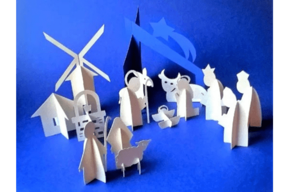 Christmas 3D SVG Nativity Scene Review
