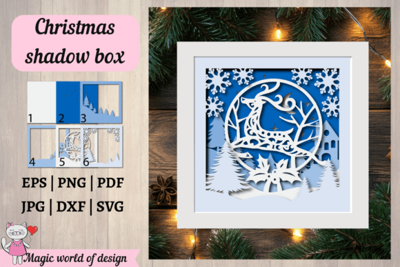 Reviewing a 3D SVG Christmas Winter Scene