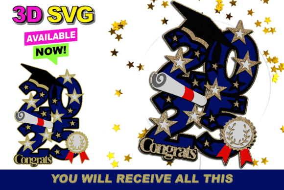 Reviewing the 2025 Graduation 3D SVG for Brand Impact