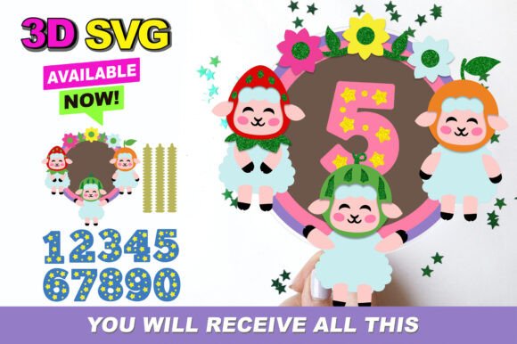 Reviewing the Baby Sheep Cake Topper 3D SVG for Embroidery