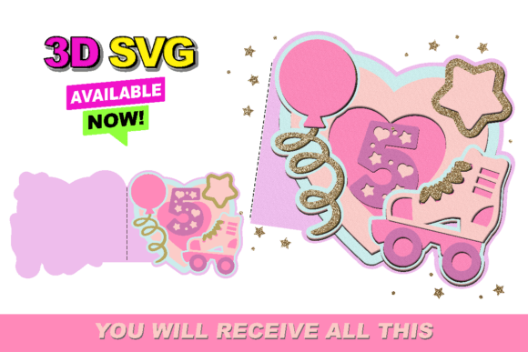 Roller Card 3D SVG: A Seller’s Review