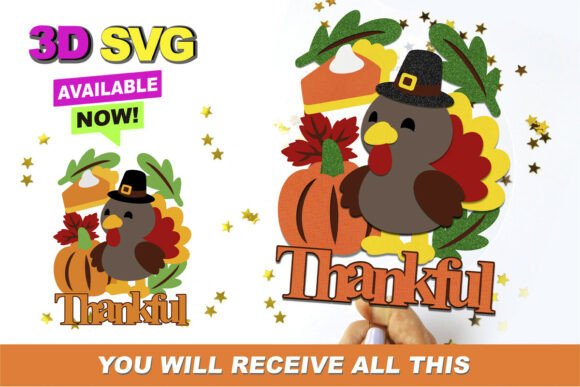 Thanksgiving Topper 3D SVG: A Brand Review